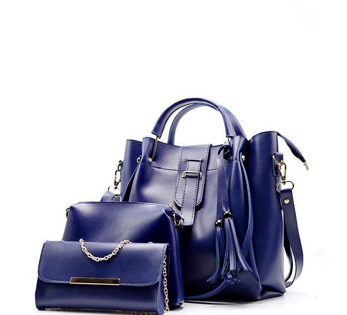 Women's Leather Handbag Set